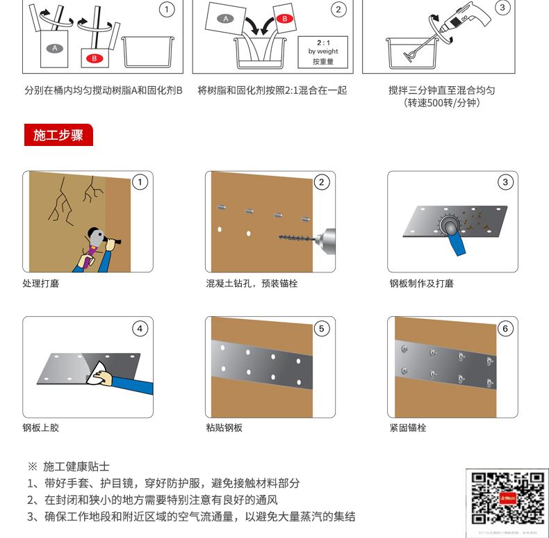 包钢黔江粘钢加固施工过程